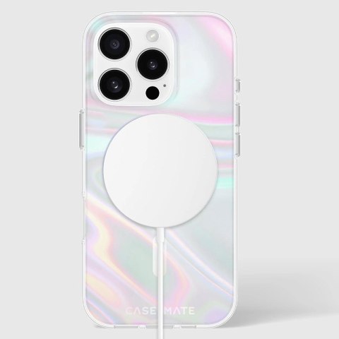 Case-Mate Soap Bubble MagSafe - Etui iPhone 16 Pro (Iridescent) Case-Mate Soap Bubble MagSafe - Etui iPhone 16 Pro (Iridescent)