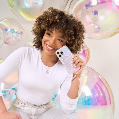 Case-Mate Soap Bubble MagSafe - Etui iPhone 16 Pro (Iridescent) Case-Mate Soap Bubble MagSafe - Etui iPhone 16 Pro (Iridescent)