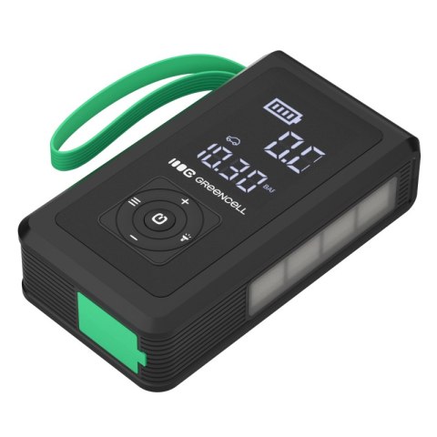 Green Cell - PowerBoost Air Car Jump Starter / Rozrusznik / Latarka / Powerbank do samochodu z kompresorem 8000mAh 1000A Green Cell - PowerBoost Air Car Jump Starter / Rozrusznik / Latarka / Powerbank do samochodu z kompresorem 8000mAh 1000A