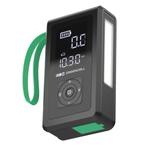 Green Cell - PowerBoost Air Car Jump Starter / Rozrusznik / Latarka / Powerbank do samochodu z kompresorem 8000mAh 1000A Green Cell - PowerBoost Air Car Jump Starter / Rozrusznik / Latarka / Powerbank do samochodu z kompresorem 8000mAh 1000A