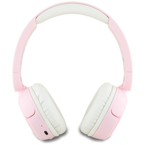 Hello Kitty Face Logo - Bezprzewodowe słuchawki nauszne Bluetooth V5.3 (różowy) Hello Kitty Face Logo - Bezprzewodowe słuchawki nauszne Bluetooth V5.3 (różowy)