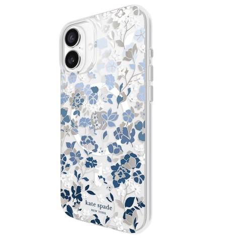 Kate Spade New York Protective Gems MagSafe - Etui iPhone 16 Plus (Flowerbed Blue) Kate Spade New York Protective Gems MagSafe - Etui iPhone 16 Plus (Flowerbed Blue)
