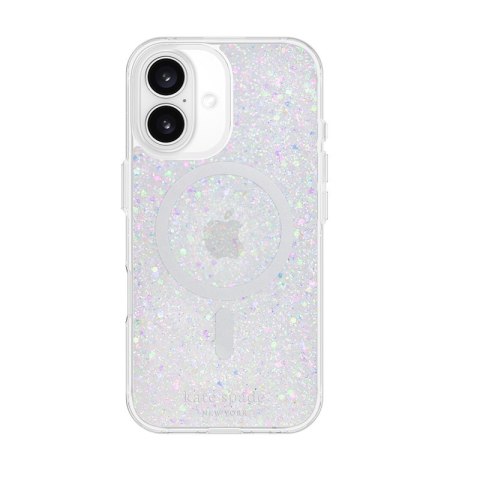 Kate Spade New York Protective MagSafe - Etui iPhone 16 (Chunky Glitter) Kate Spade New York Protective MagSafe - Etui iPhone 16 (Chunky Glitter)