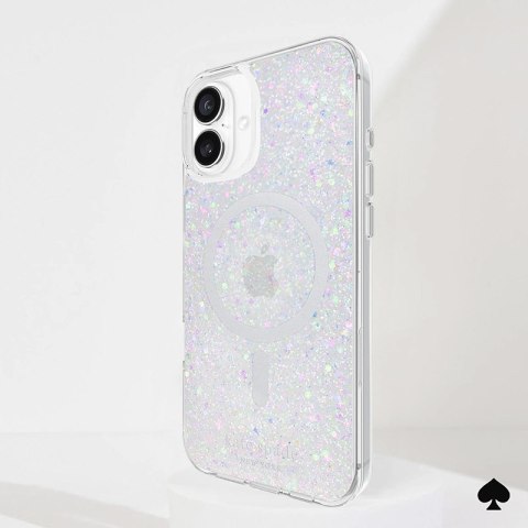 Kate Spade New York Protective MagSafe - Etui iPhone 16 Plus (Chunky Glitter) Kate Spade New York Protective MagSafe - Etui iPhone 16 Plus (Chunky Glitter)