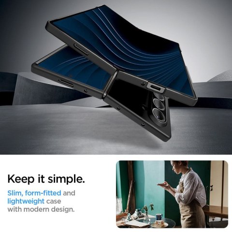 Spigen Airskin - Etui do Samsung Galaxy Z Fold 6 (Black) Spigen Airskin - Etui do Samsung Galaxy Z Fold 6 (Black)