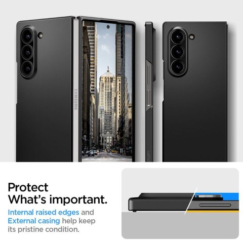 Spigen Airskin - Etui do Samsung Galaxy Z Fold 6 (Black) Spigen Airskin - Etui do Samsung Galaxy Z Fold 6 (Black)