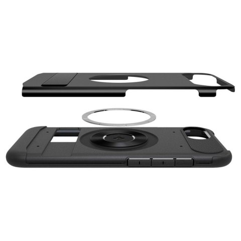 Spigen Slim Armor Mag MagSafe - Etui do iPhone 16e (Czarny) Spigen Slim Armor Mag MagSafe - Etui do iPhone 16e (Czarny)