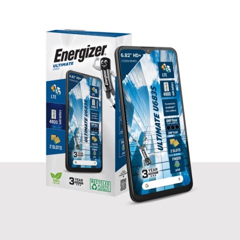Energizer Ultimate U683S - Smartfon 2GB RAM 64GB 6,82" 4G LTE Dual SIM EU (Czarny) Energizer Ultimate U683S - Smartfon 2GB RAM 64GB 6,82" 4G LTE Dual SIM EU (Czarny)