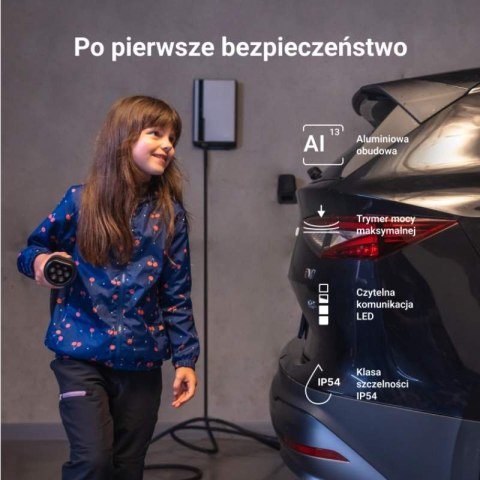 Green Cell - Ładowarka HabuDen Wallbox 22kW 32A 5m Typ 2 do ładowania pojazdów elektrycznych EV z aplikacją GC Bluetooth WiFi NF Green Cell - Ładowarka HabuDen Wallbox 22kW 32A 5m Typ 2 do ładowania pojazdów elektrycznych EV z aplikacją GC Bluetooth WiFi NF