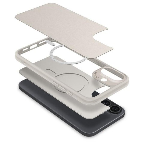 Spigen Cyrill Kajuk Mag MagSafe - Etui iPhone 16 (Cream) Spigen Cyrill Kajuk Mag MagSafe - Etui iPhone 16 (Cream)