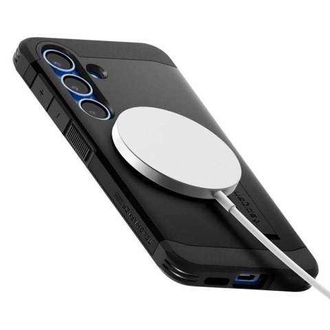 Spigen Tough Armor MagSafe - Etui do Samsung Galaxy S25 (Czarny) Spigen Tough Armor MagSafe - Etui do Samsung Galaxy S25 (Czarny)