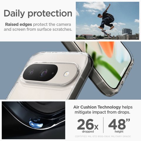 Spigen Ultra Hybrid OneTap Ring MagSafe - Etui do Google Pixel 9 Pro (Biały) Spigen Ultra Hybrid OneTap Ring MagSafe - Etui do Google Pixel 9 Pro (Biały)