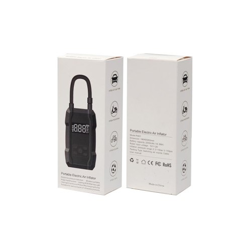 WEKOME Pi801 - Przenośna elektryczna pompka samochodowa + Power Bank 2000 mAh (Czarny) WEKOME Pi801 - Przenośna elektryczna pompka samochodowa + Power Bank 2000 mAh (Czarny)