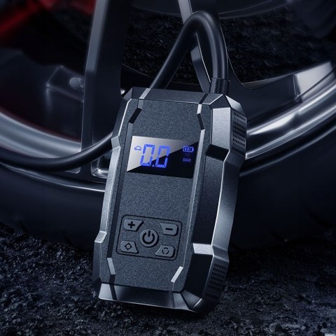WEKOME Pi801 - Przenośna elektryczna pompka samochodowa + Power Bank 2000 mAh (Czarny) WEKOME Pi801 - Przenośna elektryczna pompka samochodowa + Power Bank 2000 mAh (Czarny)