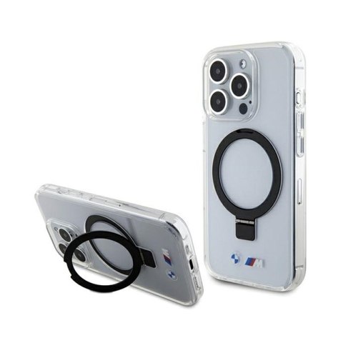 BMW Ring Stand M Collection MagSafe - Etui iPhone 15 Pro (przezroczysty) BMW Ring Stand M Collection MagSafe - Etui iPhone 15 Pro (przezroczysty)