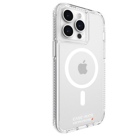 Case-Mate Ultra Tough Plus D3O MagSafe - Etui iPhone 15 Pro Max (Clear) Case-Mate Ultra Tough Plus D3O MagSafe - Etui iPhone 15 Pro Max (Clear)