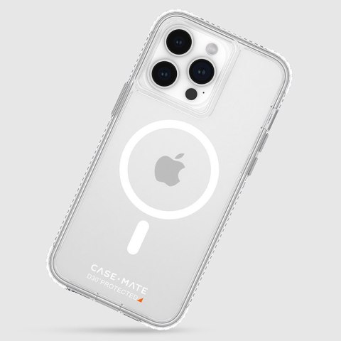 Case-Mate Ultra Tough Plus D3O MagSafe - Etui iPhone 15 Pro Max (Clear) Case-Mate Ultra Tough Plus D3O MagSafe - Etui iPhone 15 Pro Max (Clear)