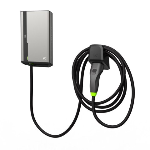 Green Cell - Ładowarka HabuDen Wallbox 22kW 32A 5m Typ 2 do ładowania pojazdów elektrycznych EV z aplikacją GC Bluetooth WiFi NF Green Cell - Ładowarka HabuDen Wallbox 22kW 32A 5m Typ 2 do ładowania pojazdów elektrycznych EV z aplikacją GC Bluetooth WiFi NF