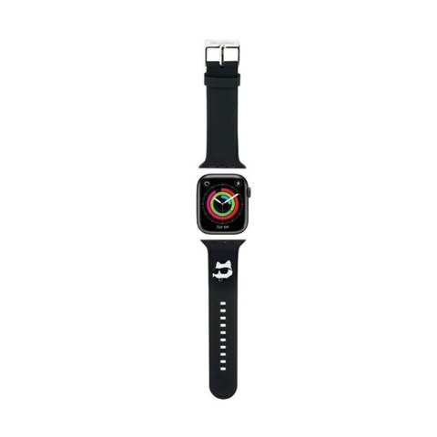 Karl Lagerfeld 3D Rubber Choupette Head NFT - Pasek do Apple Watch 38/40/41 mm (czarny) Karl Lagerfeld 3D Rubber Choupette Head NFT - Pasek do Apple Watch 38/40/41 mm (czarny)