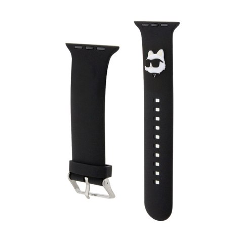 Karl Lagerfeld 3D Rubber Choupette Head NFT - Pasek do Apple Watch 38/40/41 mm (czarny) Karl Lagerfeld 3D Rubber Choupette Head NFT - Pasek do Apple Watch 38/40/41 mm (czarny)