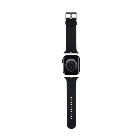 Karl Lagerfeld 3D Rubber Karl & Choupette Heads NFT - Pasek do Apple Watch 42/44/45/49 mm (czarny) Karl Lagerfeld 3D Rubber Karl & Choupette Heads NFT - Pasek do Apple Watch 42/44/45/49 mm (czarny)