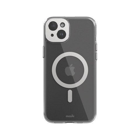 Moshi iGlaze MagSafe - Etui iPhone 15 Plus (Luna Silver) Moshi iGlaze MagSafe - Etui iPhone 15 Plus (Luna Silver)