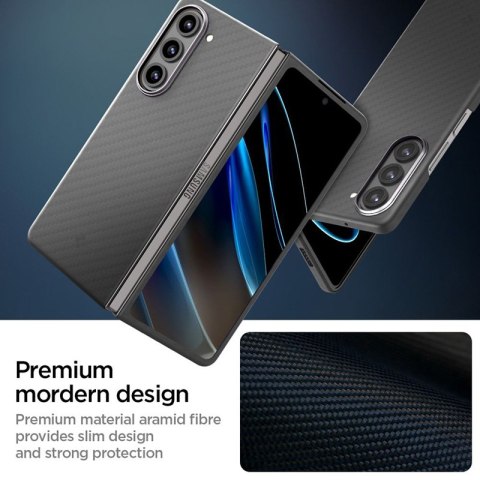 Spigen Airskin Pro - Etui do Samsung Galaxy Z Fold 5 (Czarny) Spigen Airskin Pro - Etui do Samsung Galaxy Z Fold 5 (Czarny)