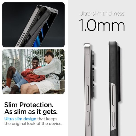 Spigen Airskin Pro - Etui do Samsung Galaxy Z Fold 5 (Czarny) Spigen Airskin Pro - Etui do Samsung Galaxy Z Fold 5 (Czarny)