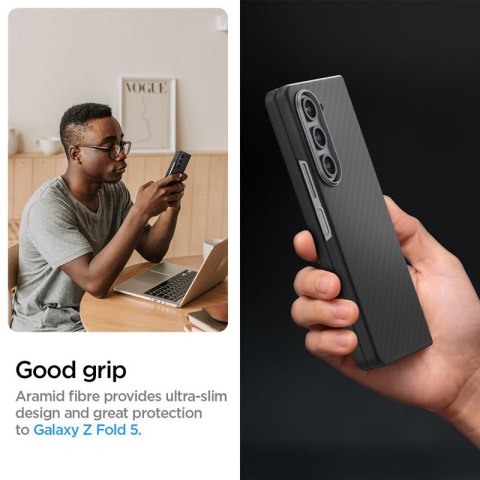 Spigen Airskin Pro - Etui do Samsung Galaxy Z Fold 5 (Czarny) Spigen Airskin Pro - Etui do Samsung Galaxy Z Fold 5 (Czarny)