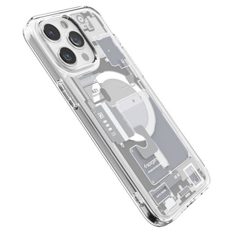 Spigen Ultra Hybrid Mag MagSafe - Etui do iPhone 15 Pro (Zero One White) Spigen Ultra Hybrid Mag MagSafe - Etui do iPhone 15 Pro (Zero One White)