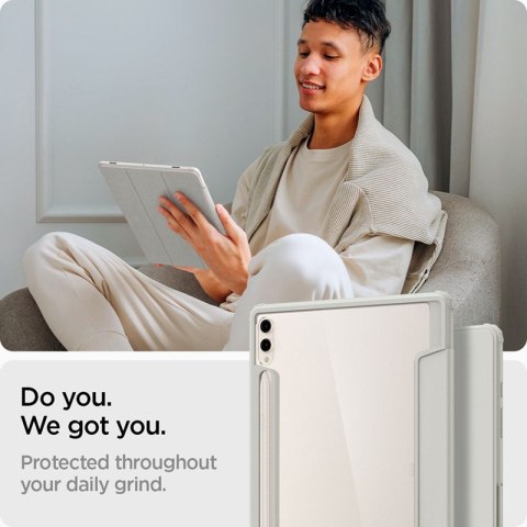 Spigen Ultra Hybrid Pro - Etui do Samsung Galaxy Tab S9+ 12.4"(Szary) Spigen Ultra Hybrid Pro - Etui do Samsung Galaxy Tab S9+ 12.4"(Szary)