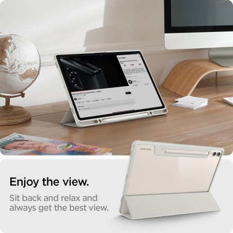 Spigen Ultra Hybrid Pro - Etui do Samsung Galaxy Tab S9+ 12.4"(Szary) Spigen Ultra Hybrid Pro - Etui do Samsung Galaxy Tab S9+ 12.4"(Szary)