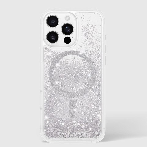 Case-Mate Waterfall MagSafe - Etui iPhone 16 Pro Max (Silver) Case-Mate Waterfall MagSafe - Etui iPhone 16 Pro Max (Silver)