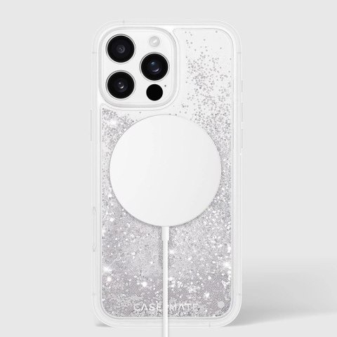 Case-Mate Waterfall MagSafe - Etui iPhone 16 Pro Max (Silver) Case-Mate Waterfall MagSafe - Etui iPhone 16 Pro Max (Silver)