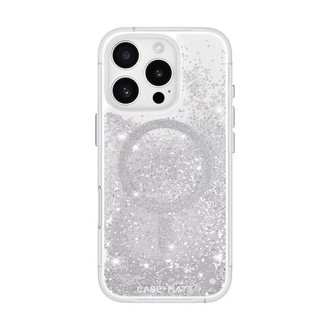 Case-Mate Waterfall MagSafe - Etui iPhone 16 Pro (Silver) Case-Mate Waterfall MagSafe - Etui iPhone 16 Pro (Silver)