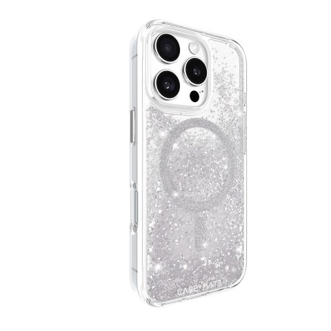 Case-Mate Waterfall MagSafe - Etui iPhone 16 Pro (Silver) Case-Mate Waterfall MagSafe - Etui iPhone 16 Pro (Silver)
