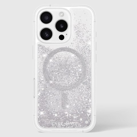 Case-Mate Waterfall MagSafe - Etui iPhone 16 Pro (Silver) Case-Mate Waterfall MagSafe - Etui iPhone 16 Pro (Silver)