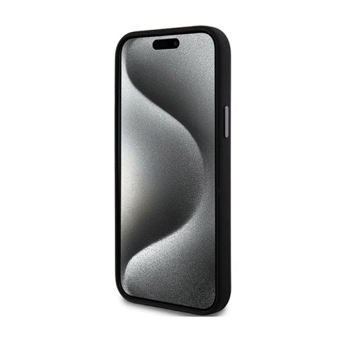 DKNY Liquid Silicone Metal Logo - Etui iPhone 15 Plus / 14 Plus (czarny) DKNY Liquid Silicone Metal Logo - Etui iPhone 15 Plus / 14 Plus (czarny)