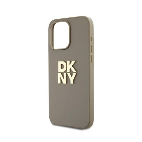 DKNY Wrist Strap Stock Logo - Etui iPhone 15 Pro (beżowy) DKNY Wrist Strap Stock Logo - Etui iPhone 15 Pro (beżowy)