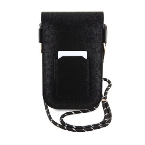 Hello Kitty Leather Hiding Kitty Cord - Torebka crossbody na telefon (czarny) Hello Kitty Leather Hiding Kitty Cord - Torebka crossbody na telefon (czarny)