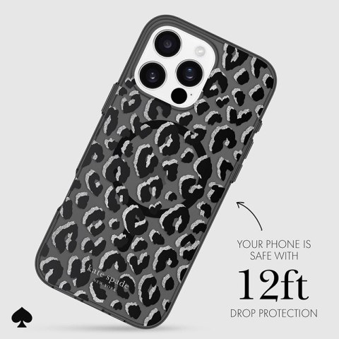 Kate Spade New York Protective MagSafe - Etui iPhone 16 Pro Max (City Leopard) Kate Spade New York Protective MagSafe - Etui iPhone 16 Pro Max (City Leopard)