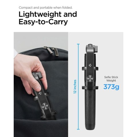 Spigen S560W Bluetooth Selfie Stick Tripod - Statyw na smartfon / uchwyt selfie stick (Czarny) Spigen S560W Bluetooth Selfie Stick Tripod - Statyw na smartfon / uchwyt selfie stick (Czarny)