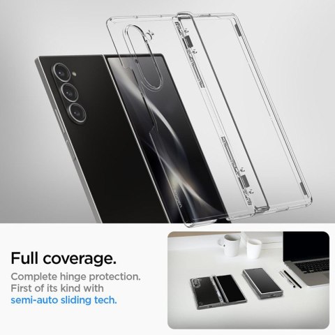 Spigen Ultra Hybrid Pro - Etui do Samsung Galaxy Z Fold 6 (Crystal Clear) Spigen Ultra Hybrid Pro - Etui do Samsung Galaxy Z Fold 6 (Crystal Clear)