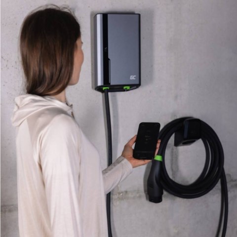 Green Cell - Uchwyt Habu Holder na kabel do ładowania samochodu elektrycznego dla wtyku Type 2 Green Cell - Uchwyt Habu Holder na kabel do ładowania samochodu elektrycznego dla wtyku Type 2
