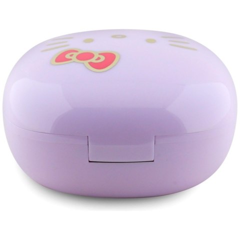 Hello Kitty O Glossy Finish - Słuchawki TWS + etui ładujące (fioletowy) Hello Kitty O Glossy Finish - Słuchawki TWS + etui ładujące (fioletowy)