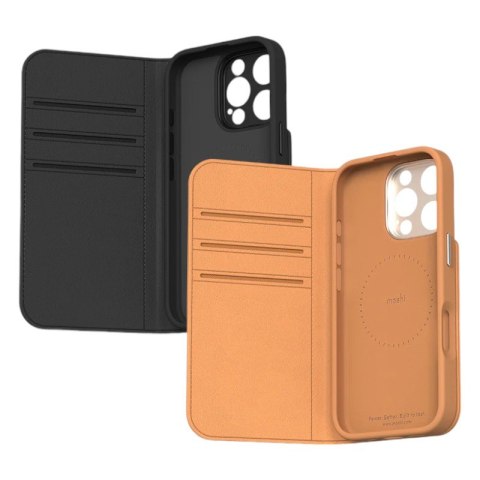 Moshi Overture MagSafe - Skórzane etui 3w1 z klapką iPhone 16 Pro (Caramel Brown) Moshi Overture MagSafe - Skórzane etui 3w1 z klapką iPhone 16 Pro (Caramel Brown)