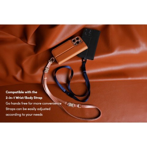 Moshi Overture MagSafe - Skórzane etui 3w1 z klapką iPhone 16 Pro (Caramel Brown) Moshi Overture MagSafe - Skórzane etui 3w1 z klapką iPhone 16 Pro (Caramel Brown)