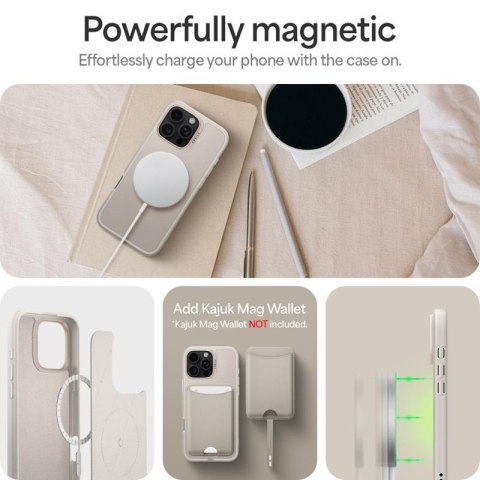 Spigen Cyrill Kajuk Classic Charm Mag MagSafe - Etui iPhone 16 Pro (Cream) Spigen Cyrill Kajuk Classic Charm Mag MagSafe - Etui iPhone 16 Pro (Cream)