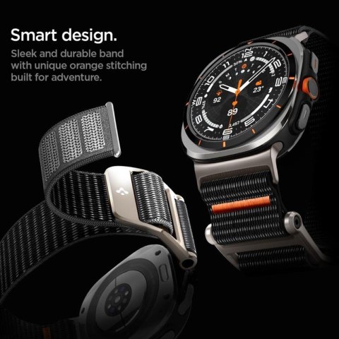Spigen DuraPro Flex - Pasek do Samsung Galaxy Watch Ultra 47 mm (Czarny) Spigen DuraPro Flex - Pasek do Samsung Galaxy Watch Ultra 47 mm (Czarny)