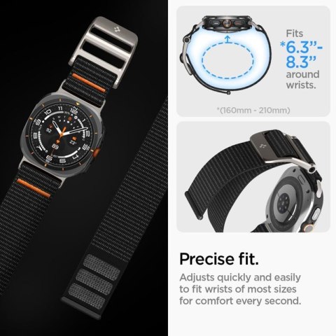 Spigen DuraPro Flex - Pasek do Samsung Galaxy Watch Ultra 47 mm (Czarny) Spigen DuraPro Flex - Pasek do Samsung Galaxy Watch Ultra 47 mm (Czarny)